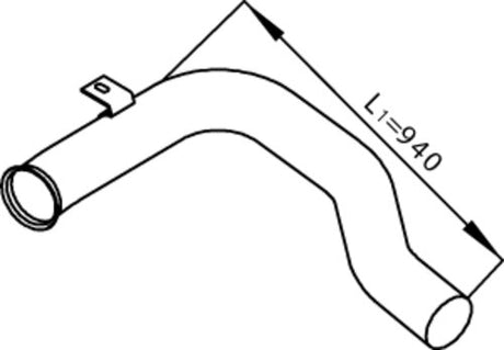 Tranzparts - Dinex PIPE FOR DAF
