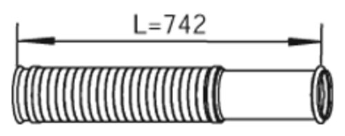 Tranzparts - Dinex PIPE FOR DAF
