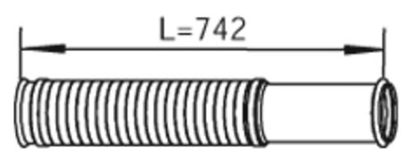 Tranzparts - Dinex PIPE FOR DAF