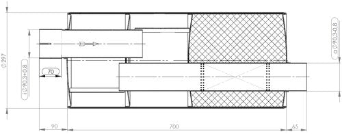 Tranzparts - Dinex SILENCER FOR DAF