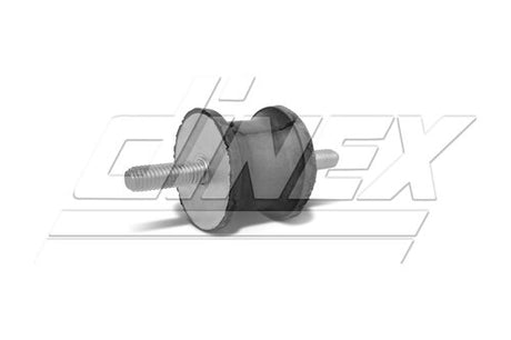 Tranzparts - Dinex RUBBER MOUNTING FOR DAF, =40 /L=76, M8, ZINC
