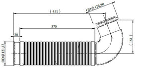 Tranzparts - Dinex PIPE FOR DAF, E-LINE