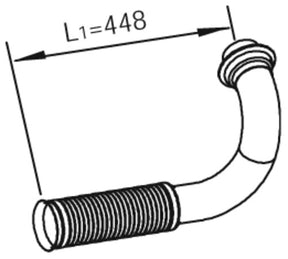 Tranzparts - Dinex PIPE FOR DAF