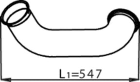Tranzparts - Dinex PIPE FOR DAF