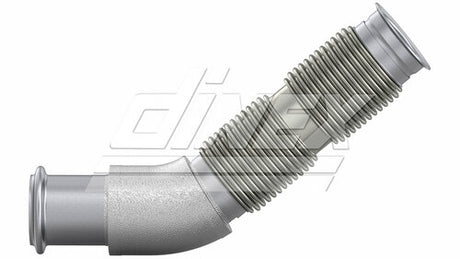 Tranzparts - Dinex EXHUAST PIPE W. BELLOW FOR DAF