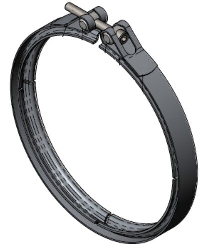 Tranzparts - Dinex V-CLAMP, INOX FOR DAF