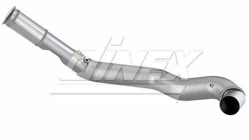 Tranzparts - Dinex INSULATED EXHAUST PIPE W. FLEX, D2S+ FOR IVECO