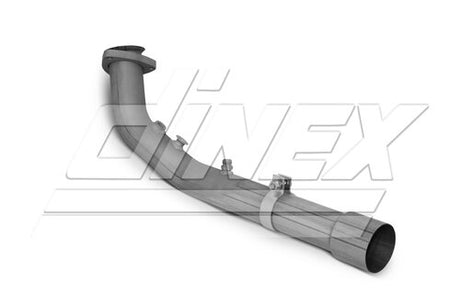 Tranzparts - Dinex EXHAUST PIPE W. POPNUTS FOR TEMP. SENSOR FOR MAN