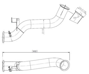 Tranzparts - Dinex PIPE FOR MAN