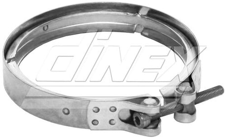 Tranzparts - Dinex HEAVY DUTY VEEFIT CLAMP FOR MAN, =114.3 / L=25, INOX