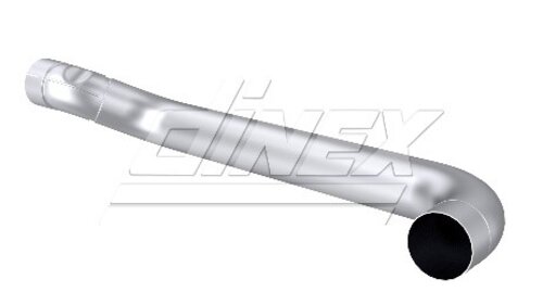 Tranzparts - Dinex EXHAUST PIPE FOR MAN