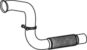 Tranzparts - Dinex PIPE FOR MERCEDES