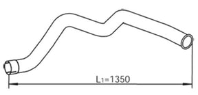 Tranzparts - Dinex PIPE FOR MERCEDES