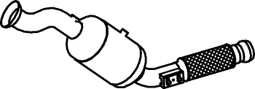 Tranzparts - Dinex CATALYTIC CONVERTER FOR MERCEDES