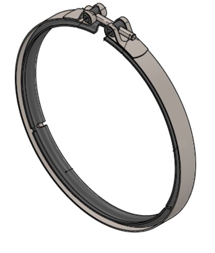 Tranzparts - Dinex VEEFIT CLAMP FOR MERCEDES