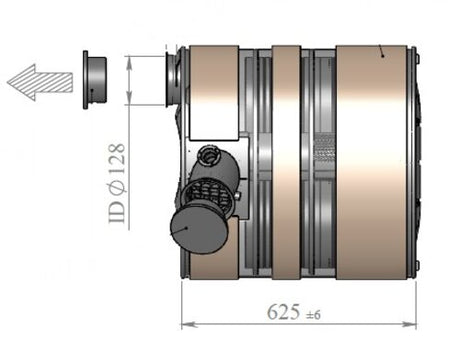 Tranzparts - Dinex SILENCER W. SCR FOR RENAULT