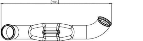 Tranzparts - Dinex PIPE FOR SCANIA