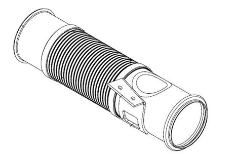 Tranzparts - Dinex FLEX PIPE FOR SCANIA