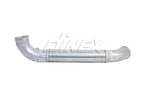 Tranzparts - Dinex EXHAUST PIPE W. FLEX, D2S+ FOR SCANIA