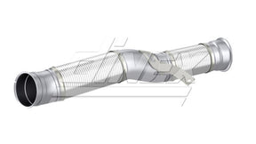 Tranzparts - Dinex EXHAUST PIPE W. FLEX, D2S+ FOR SCANIA