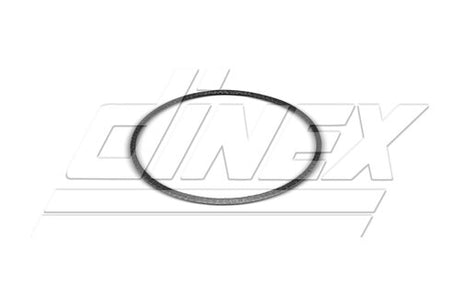 Tranzparts - Dinex EXHAUST GASKET FOR DAF