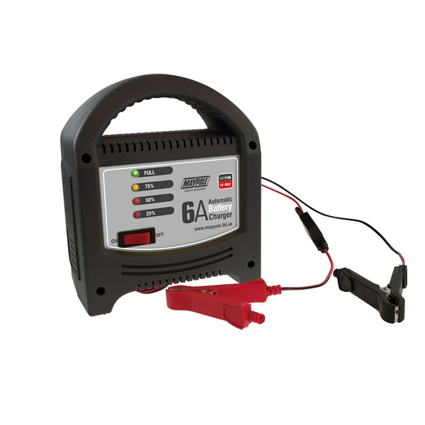 Maypole LED Automatic Battery Charger - 6A