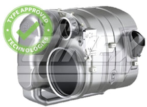 Tranzparts - Dinex EURO VI SILENCER, WITHOUT DPF FOR VOLVO