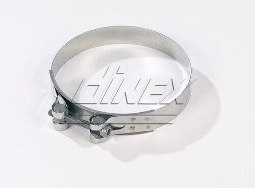 Tranzparts - Dinex HOSEFIT CLAMP FOR IVECO, =112-121 / L=20 MM, INOX