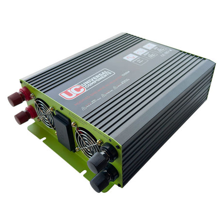 12V 1500W modified sine wave inverter with 110V output, compact and reliable truck accessory available from Tranzparts for all makes and models.