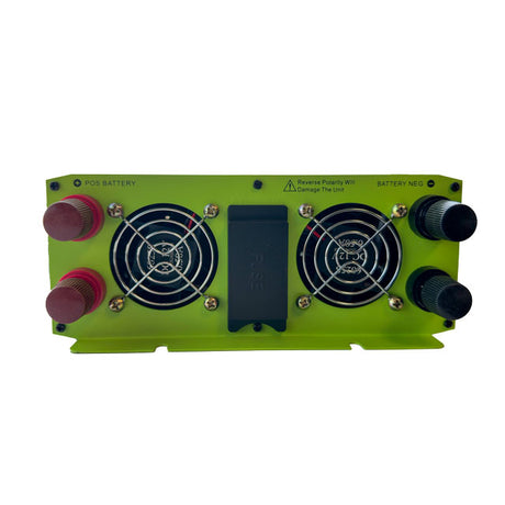 12V 1500W modified sine wave inverter with 110V output, compact and reliable truck accessory available from Tranzparts for all makes and models.