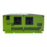 12V 1500W modified sine wave inverter with 110V output, compact and reliable truck accessory available from Tranzparts for all makes and models.