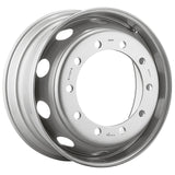 Durable WHEEL RIM STEEL 22.5" x 9.0", built for strength and performance in commercial trucks. High-quality steel construction for all make and models from Tranzparts.

