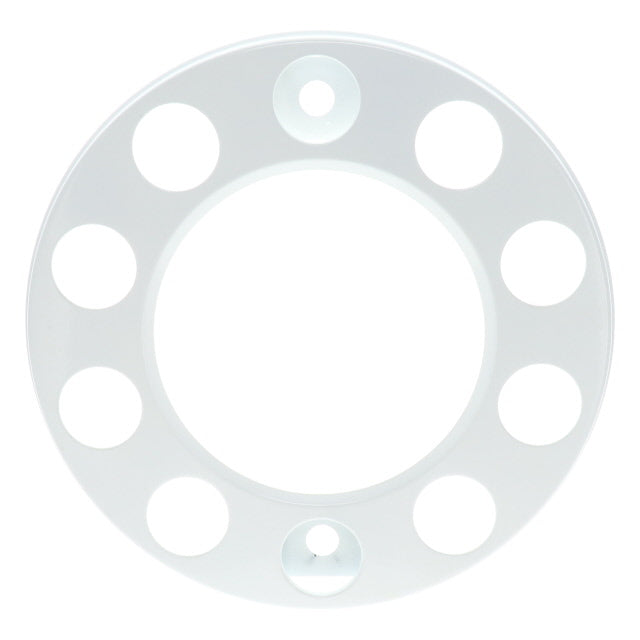 WHITE COATED STEEL WHEEL TRIM 22.5IN (571MM) HOLLOW - Tranzparts
