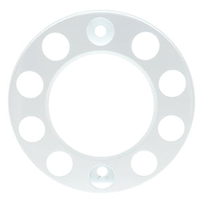 WHITE COATED STEEL WHEEL TRIM 22.5IN (571MM) HOLLOW - Tranzparts