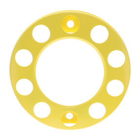 YELLOW COATED STEEL WHEEL TRIM 22.5IN (571MM) HOLLOW - Tranzparts