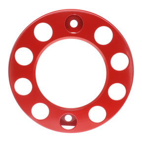 RED COATED STEEL WHEEL TRIM 22.5IN (571MM) HOLLOW - Tranzparts
