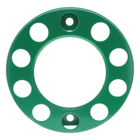 GREEN COATED STEEL WHEEL TRIM 22.5IN HOLLOW TYPE - Tranzparts