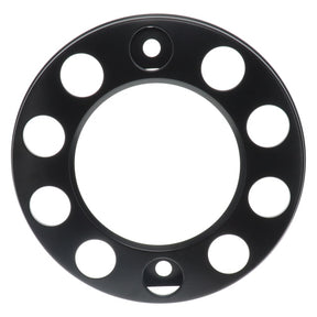 BLACK COATED STEEL WHEEL TRIM 22.5IN HOLLOW - Tranzparts