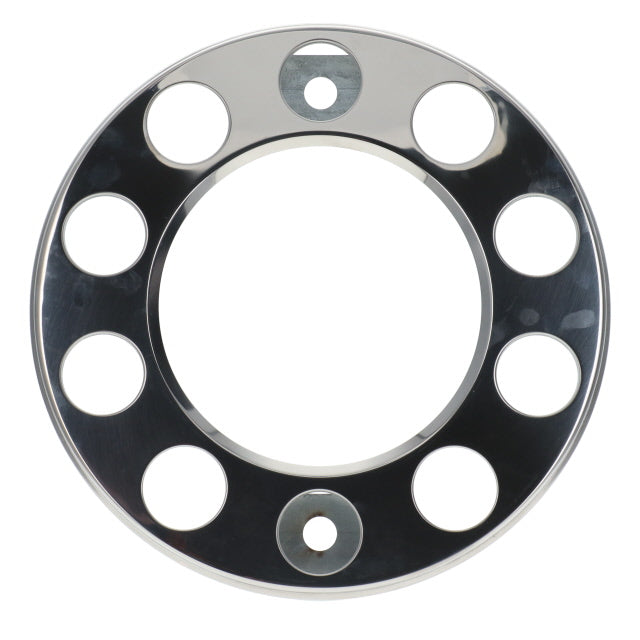 STAINLESS STEEL WHEEL TRIM 22.5IN  HOLLOW (25MM HOLES) - Tranzparts