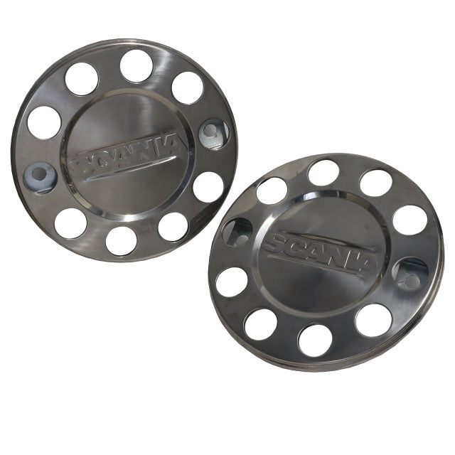 SCANIA STAINLESS STEEL WHEEL TRIM SOLID  22.5IN (571MM) - Tranzparts