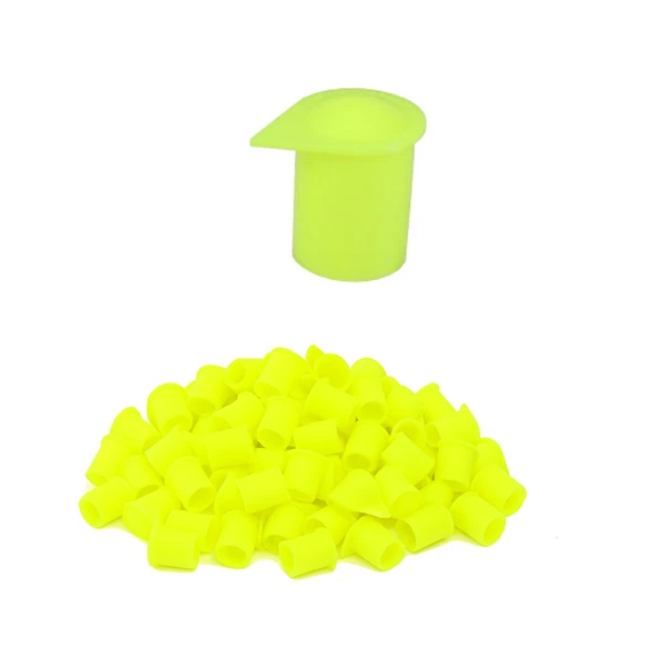 DUSTITE 19MM LONG REACH YELLOW WHEEL NUT INDICATORS