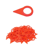 CHECKPOINT 24MM WHEEL NUT INDICATORS RED