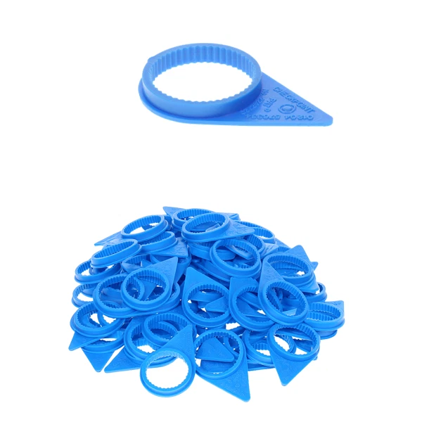 CHECKPOINT 33MM WHEEL NUT INDICATORS BLUE