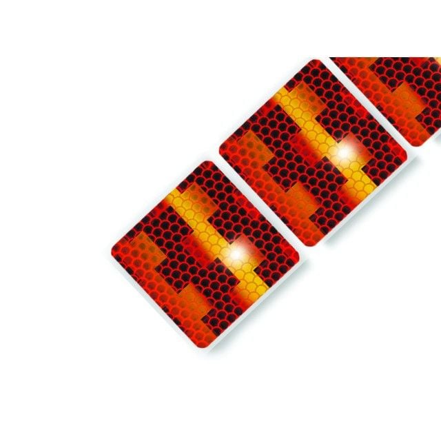 Red Conspicuity Tape Curtain Grade - 50mm x. 50m