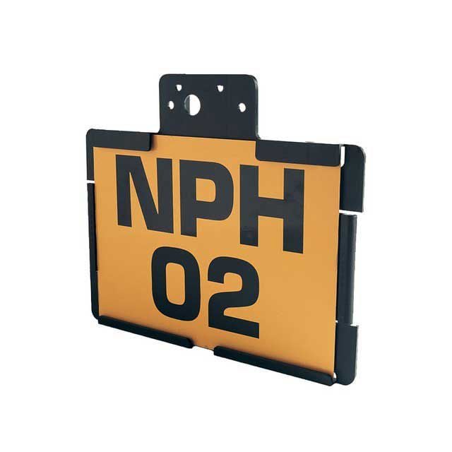 Number Plate Holder, Thermoplastic