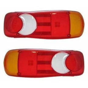 PAIR REAR TAIL LAMP LENS RH/LH - LL0090 - Tranzparts