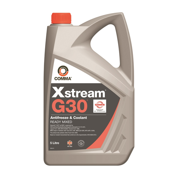 Comma Xstream G30 Antifreeze & Coolant - Ready to Use